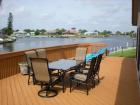 Florida Cape Coral Villa mit Schwimmbad an kanal mit Zugang zum Meer